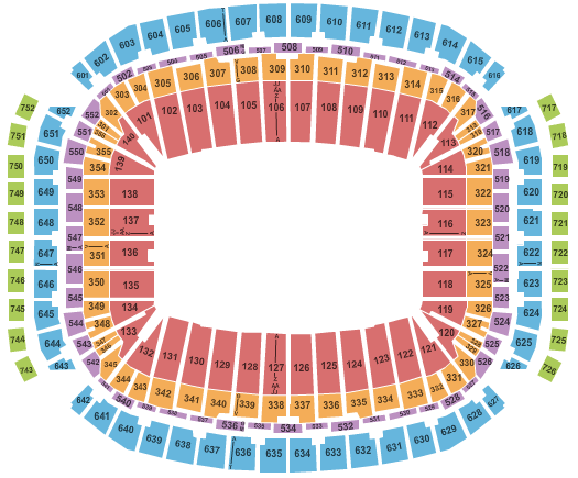 NRG Stadium Monster Jam Seating Chart